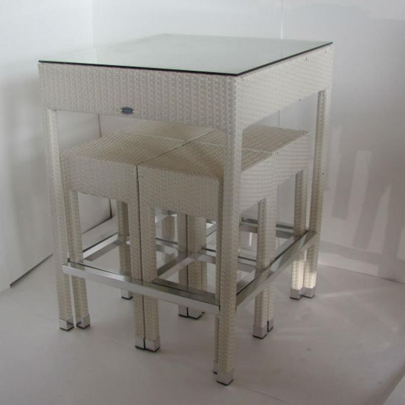 Classic Paris Design Textile Outdoor Plastic Fabric Bar Chair