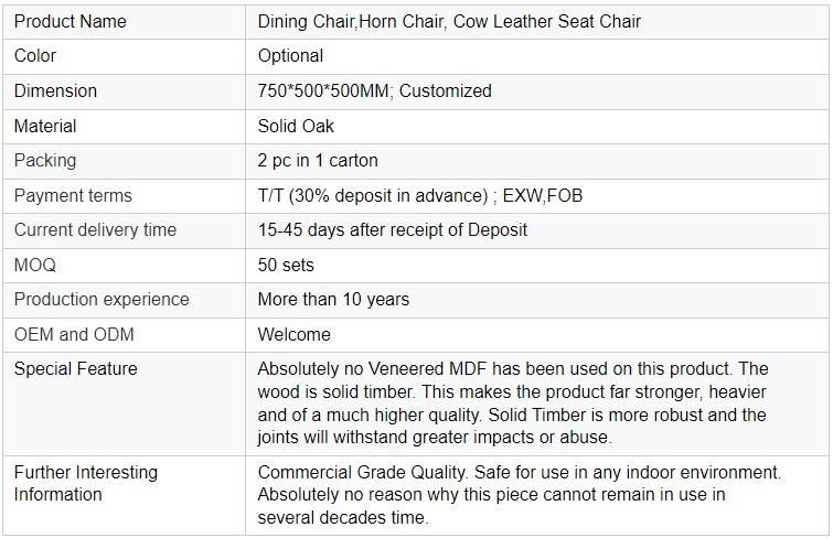 Furniture Modern Furniture Chair Home Furniture Wooden Furniture Low MOQ Style Leather Minimalist Design Solid Wooden Seat Armless Elbow Dining Room Chair