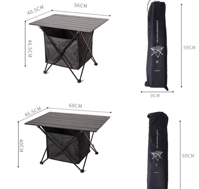 Portable Camping Table Foldable Table Beach Table Lightweight Foldable Table