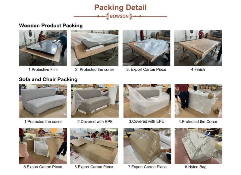 South Africa Furniture All in One Hot Selling Modern Fabric Headboard Bed