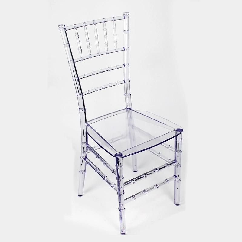 PC Chair Transparent Banquet Chair Clear Tiffany Chair