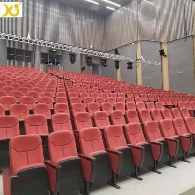 Cheap Cinema Chair Factory Price School Furniture Seat Lecture Hall Chair with Desk