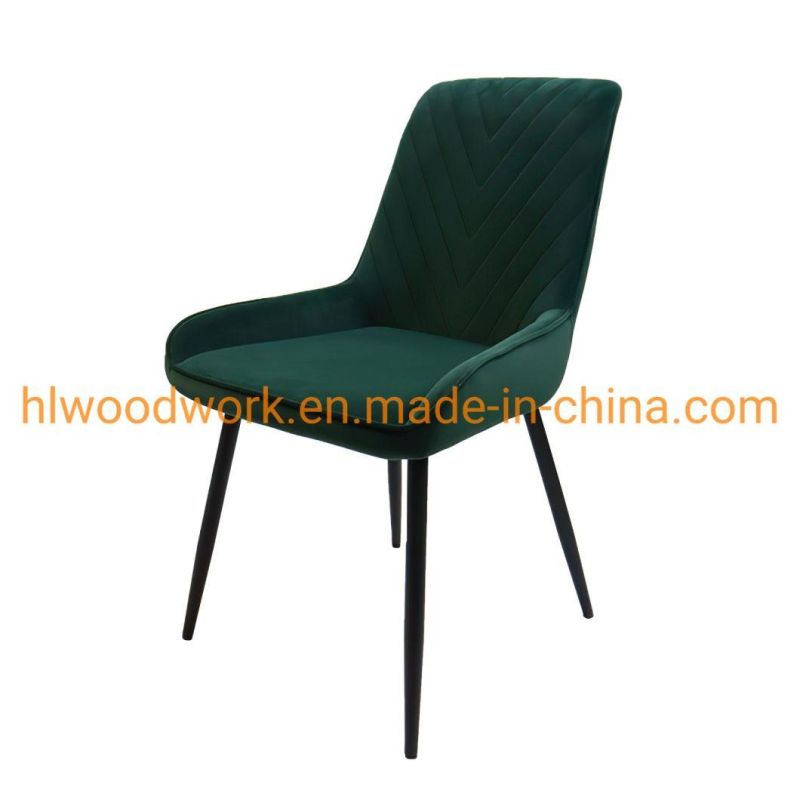 Metal Hotel Home Restaurant Modern Furniture Dining Chair Hotel Metal Restaurant Dining Banquet Event Chair High Quality Velvet Dining Chair Dining Room Chair