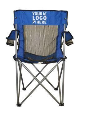 Mesh Folding Chair with Carrying Bag