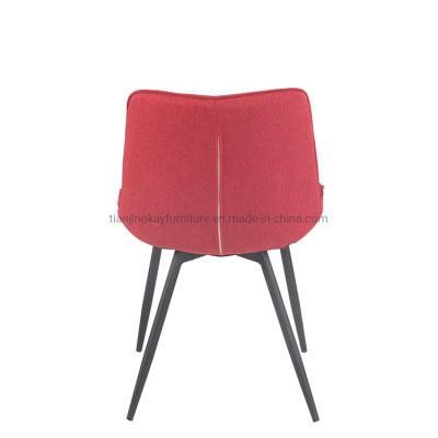 Morgan Fabric Dining Chairdining Chair with Fabric Surface