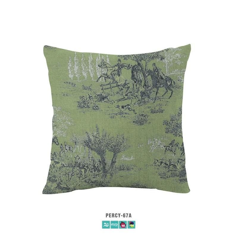 Home Bedding European Jungle Painting Sofa Fabric Upholstered Pillow