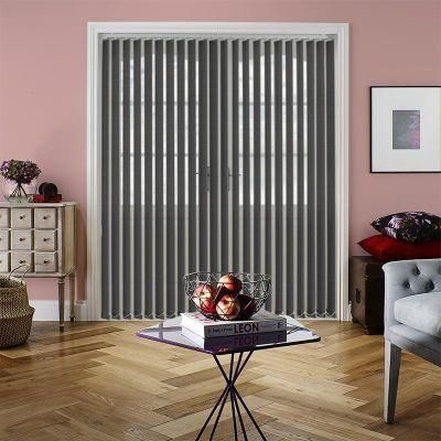 New Design Polyester Fabric Fancy Vertical Blinds and Shades Vertical Curtain Window Coverings