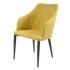 French Fabric Upholstered Modern Dining Room Velvet Chair for Home Use