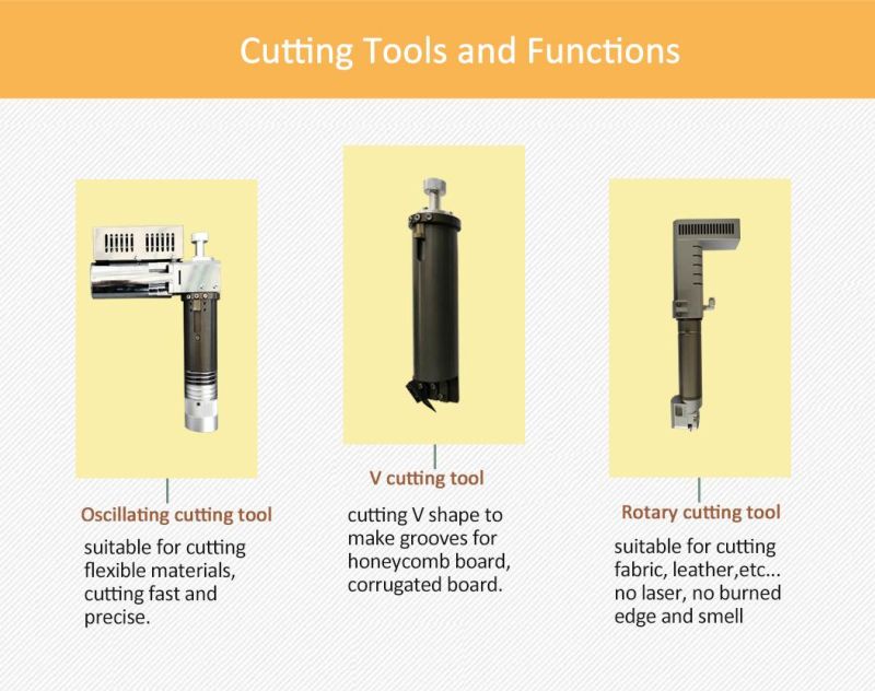 Computer Controlled CNC Fabric Sofa Cutting Machine by Vibrating Knife