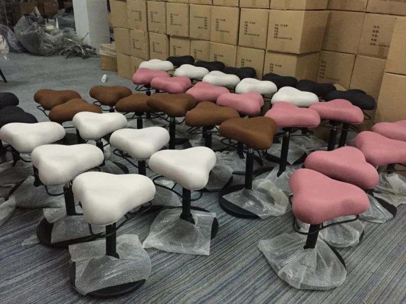 Height Adjustable Rocking Motive Wobble Pouf Chair Stool