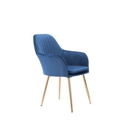 Hot Sale Velvet Dining Chair/Leisure Chair Safa Chair