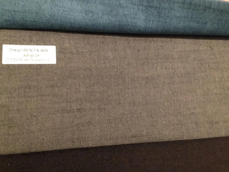 Textile 62% Polyester Upscale Plain Dyed Upholstery Sofa Covering Fabric