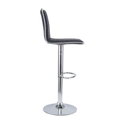 PU Bar Stool with Back Industrial Bar Furniture Stool Chairs Kitchen High Stool for Kitchen