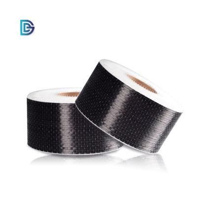 Building Reinforcement 300g Ud Carbon Fiber Fabric 200g 100% Carbon Fabric Carbon Fiber Roll Fabric