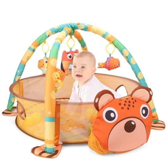 Toddler Safety Fence High Quality Indoor Ball Pool Toy Foldable Baby Playpens Fence with 50PCS Balls Folding Baby Playpens