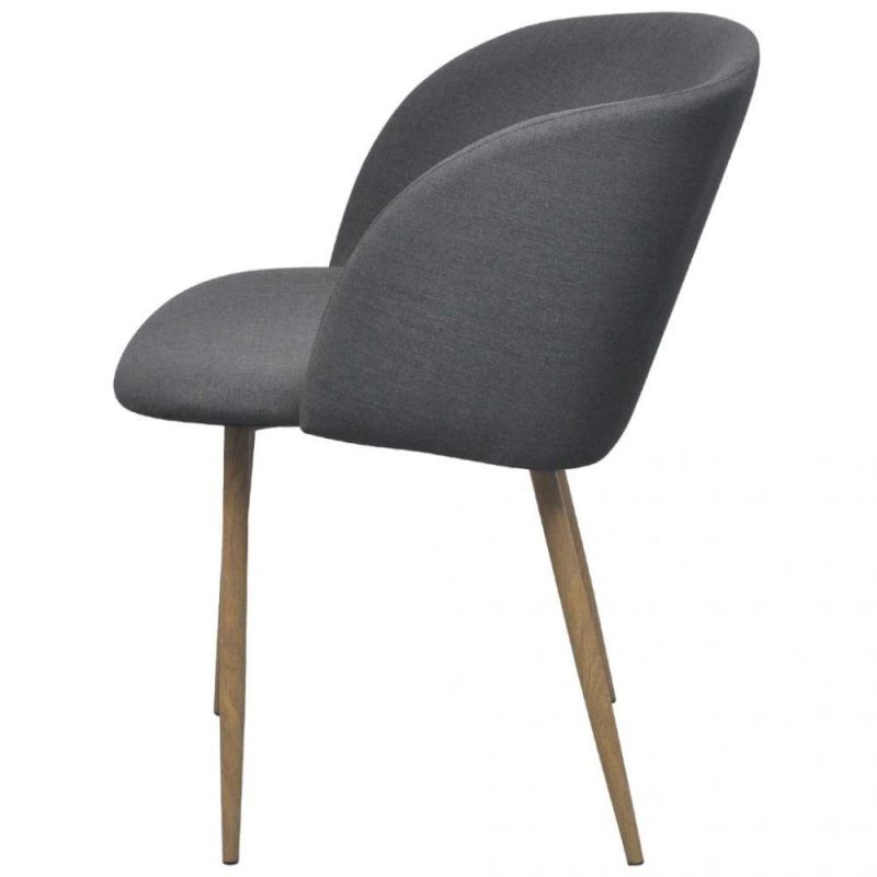 Free Sample Completely Density New Upholstery Rufted Fabric Dining Chair