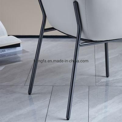 Modern Living Room Furniture Hardware Fabric Leather Dining Chairs