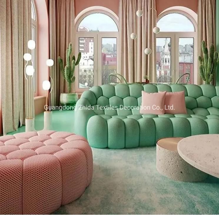 Macaroon Bubble Sofa Upholstery Roche Bobois Mesh Fabric