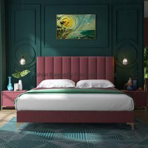 Bedroom Furniture Luxury Design Upholstery Bed Fabric Bed King Bed