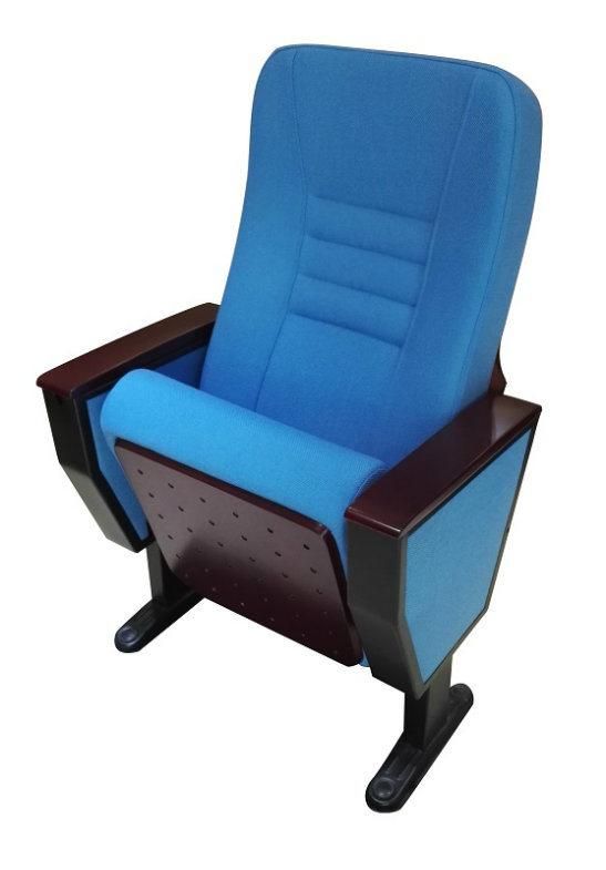 Foldable Theatre Seats Auditorium Chair with Plywood Tablet Jy-998t