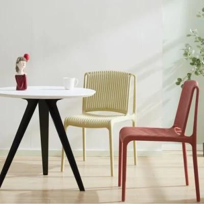 Modern Living Room Furniture Restaurant PP Plastic Dining Chairs