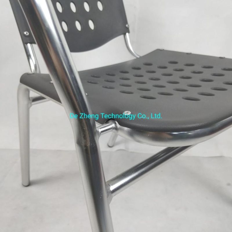 Aluminum Garden Chair Outdoor Metal Chairs and Table Set Restaurant Cafe Balcony Terrace Sets