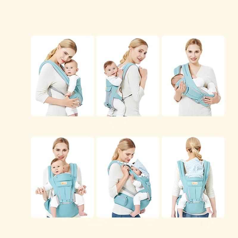 Baby Carrying Waist Stool Multi-Function Front Carrying Carrying Strap Lightweight Front-to-Back Baby Carrying Baby Backpack