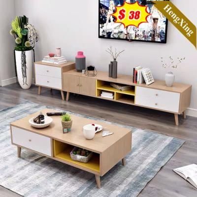 Wooden Modern Home Living Room Bedroom Furniture Storage Wall TV Cabinet TV Stand Coffee Table (UL-20N1353)