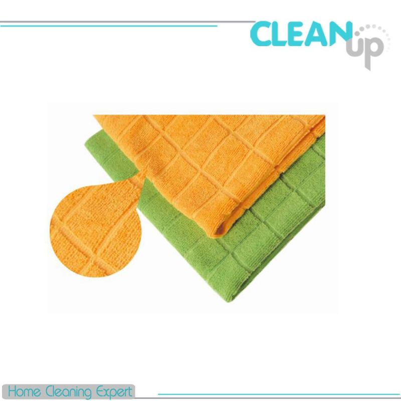 Multi-Purpose Microfiber Cloth with Stripe/Microfiber Cloth