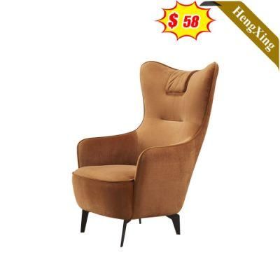 Hot Sale Nordic Leather Art Single Sofa Modern Minimalist Apartment Balcony Living Room Chaise Lounge