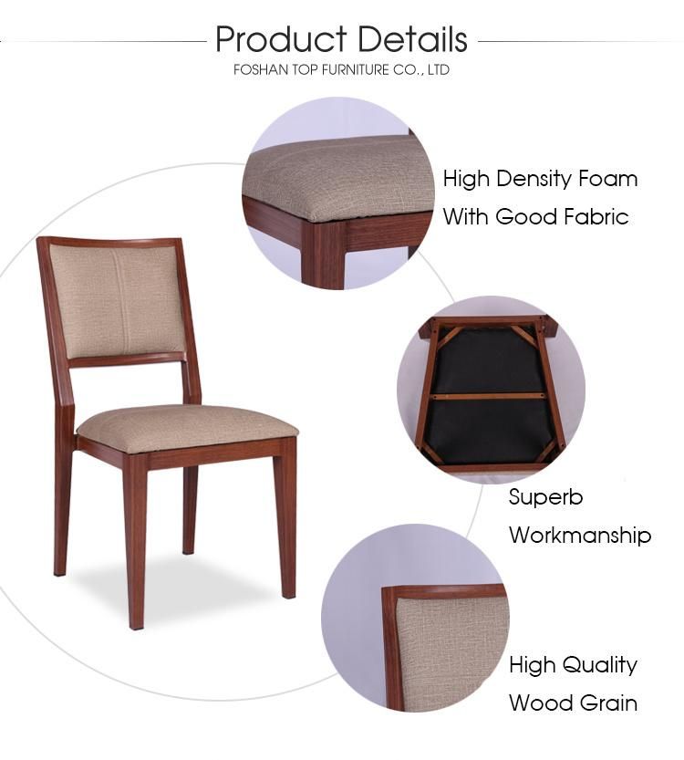 Top Furniture Restaurant Furniture Aluminium Restaurant Chair