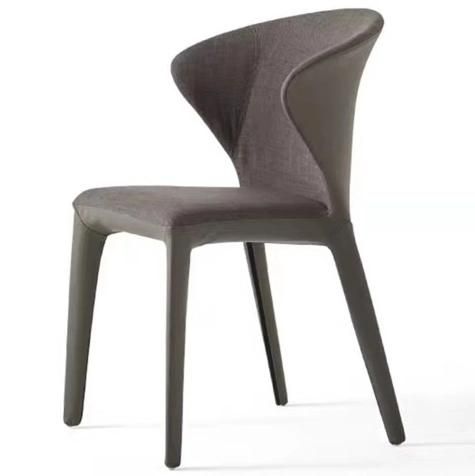 Hot Sale Upholstery Modern Design Ergonomic Hola Sea Shell Dining Chair