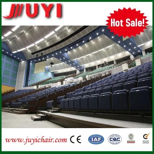 Manufactory Jy-768 Fire-Resistant Automatic Telescopic Arena Retractable Seating Bleacher & Tribune for Multi-Purpose Use