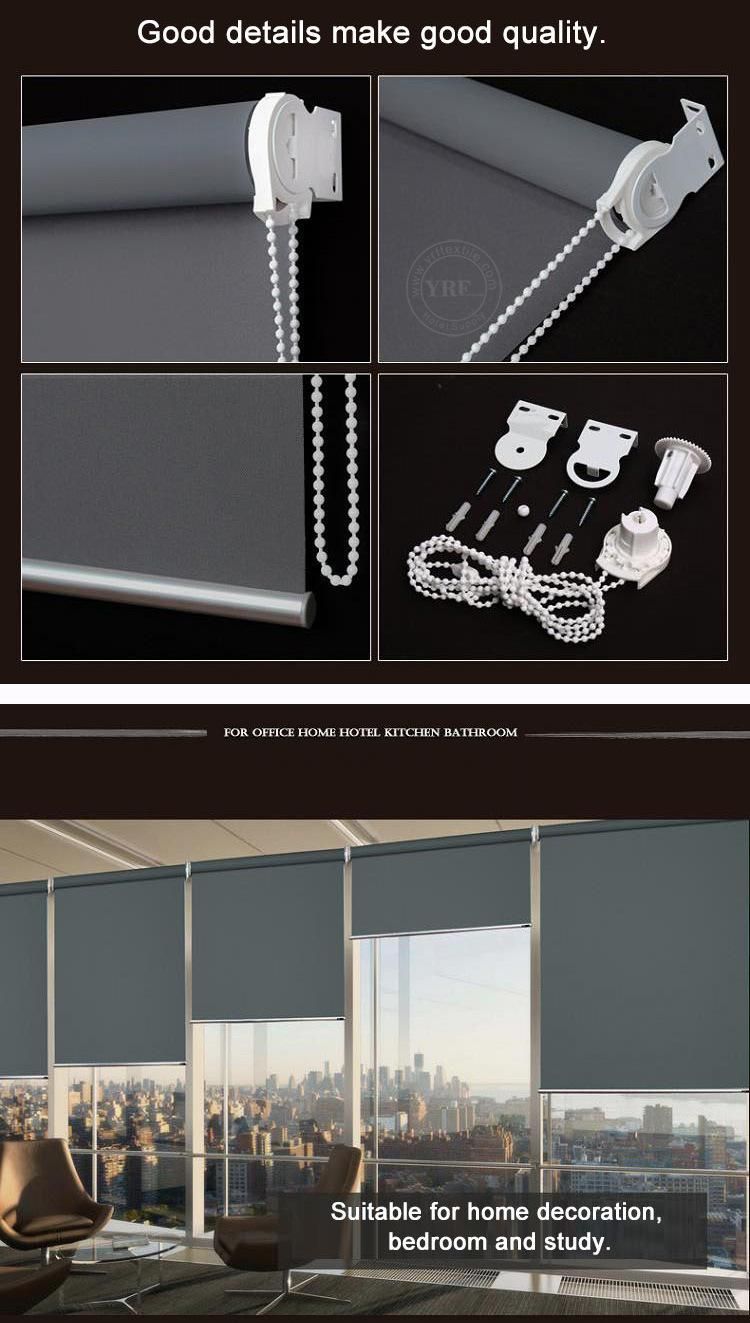 Hot Selling Fancy Chain Control Window Blackout Roller Blinds