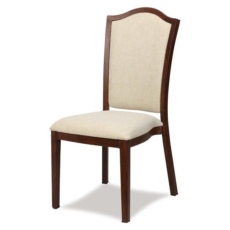 Hotel Restaurant Metal Fabric Dining Chair