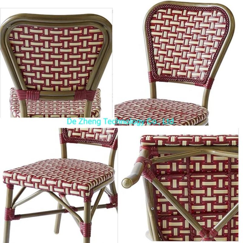 Wholesale Garden Bar All Weather Outdoor Strong Enforce PE Rattan Wicker Chair