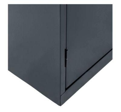 Gdlt Home Furniture Steel Wardrobe 2 Door Metal Storage Cabinets with Shelf and Hanger