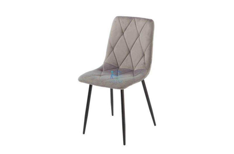 Hot Selling Good Quality Green Velvet Fabric Upholstery Restaurant Hotel Velvet Dining Chair