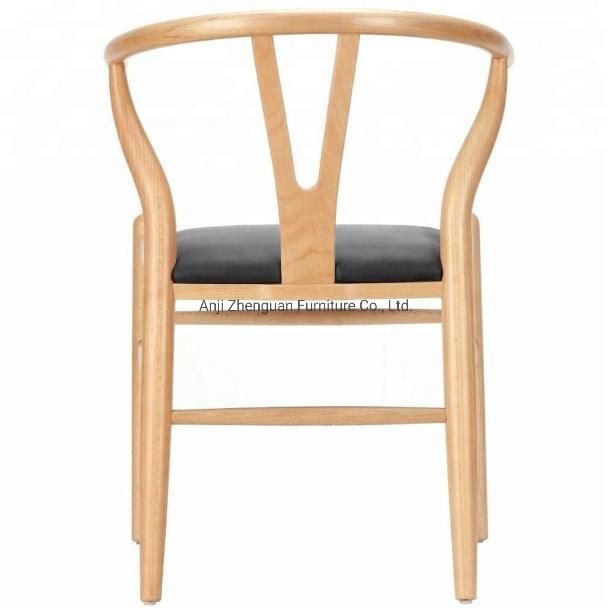 Hot Selling Wishbone Wood Home Rattan Garden Furniture Dining Chair  (ZG16-012)