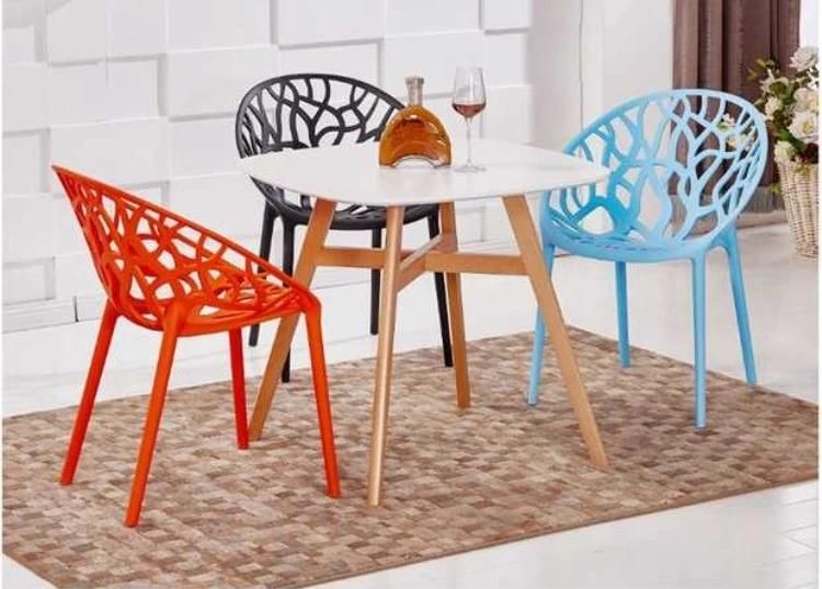 Elegant Stackable Garden Auditorium Chair Plastic Resin Visitor Waiting Chairs Party Chair Dining Plastic