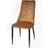 Cheap Modern Dining Room Furniture Metal Tube Legs Fabric Dining Chair