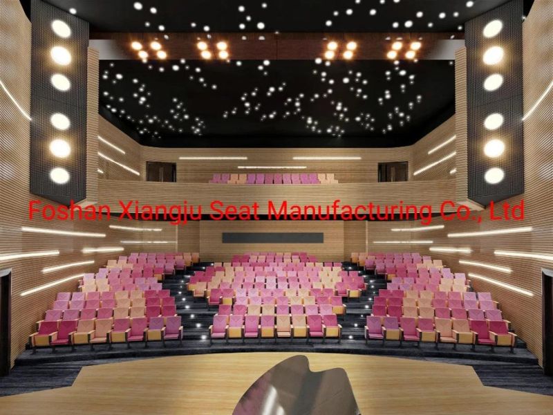 Factory Price Chairs for The Auditorium with Writing Tablet