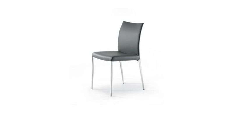 CFC-05 High-Back Chair/Microfiber Leather//High Density Sponge//Metal Base/Italian Sample Furniture in Home and Hotel