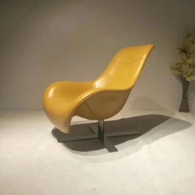 Replica Fiberglass Shell Fabric or Leather Soft Egg Chair