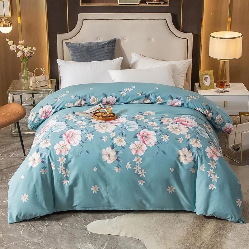 Home Product Best Quality Bedding Set Cotton Fabric Soft for 4PCS King Bed