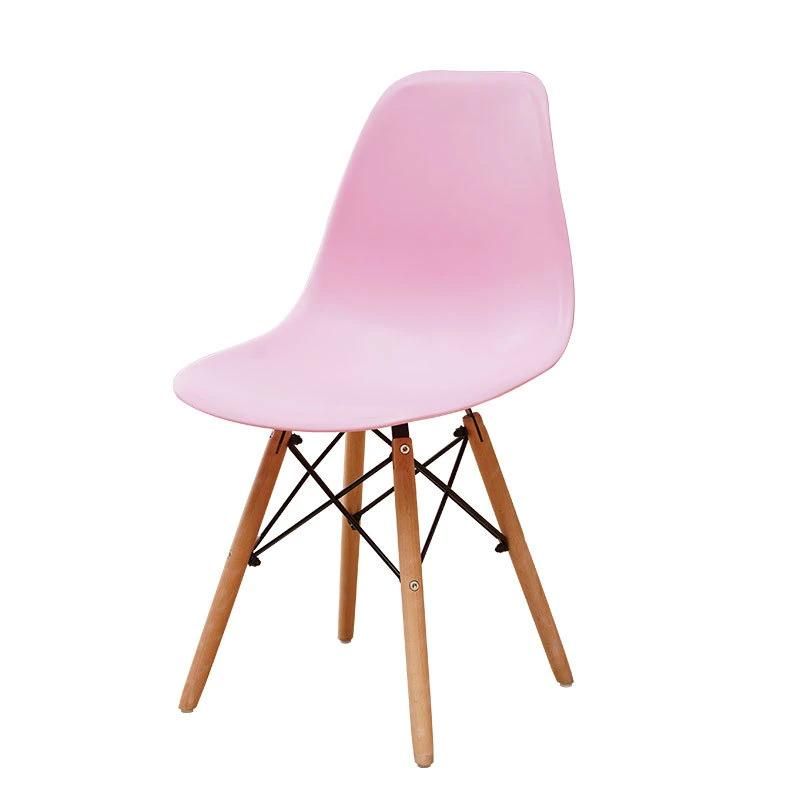 Easy Plastic Furniture Hollow-out Recreational Waiting for Emas Dining Chair