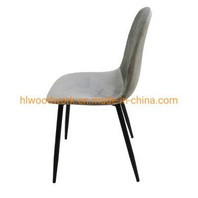 Factory Price Modern Home Furniture Hotel Restaurant Dining Chairs Sedia Da Pranzo Moderna in Velluto Modern Dining Chair Sedia Moderna Yellow