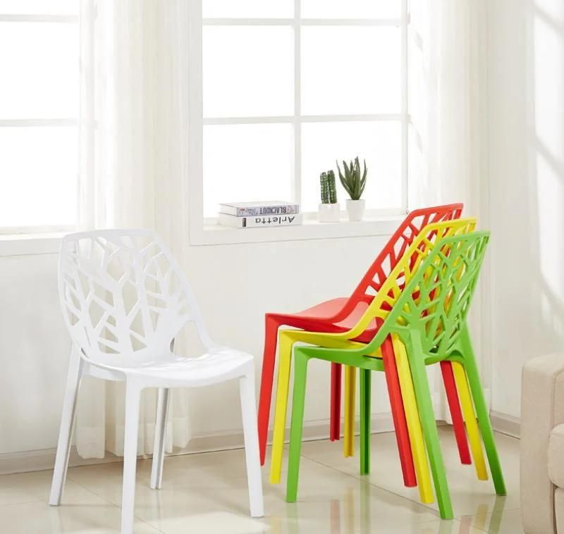 Seggiolino Bambini Plastica Plastic Bright Colored Chairs Modern Acrylic Chair Moulded PP Resin Garden Chair