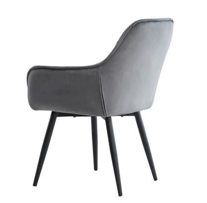 Popular Colorful Velvet Dining Chair