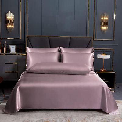 Deep Pocket Fitted Sheet Satin Sheets King Size Bed Set Satin Sheet Set